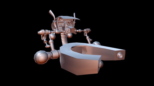Traship Model 3D Model
