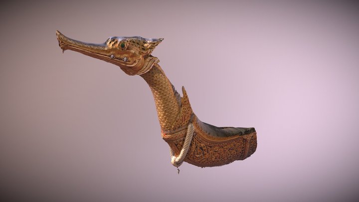 Head Boat 3D Model