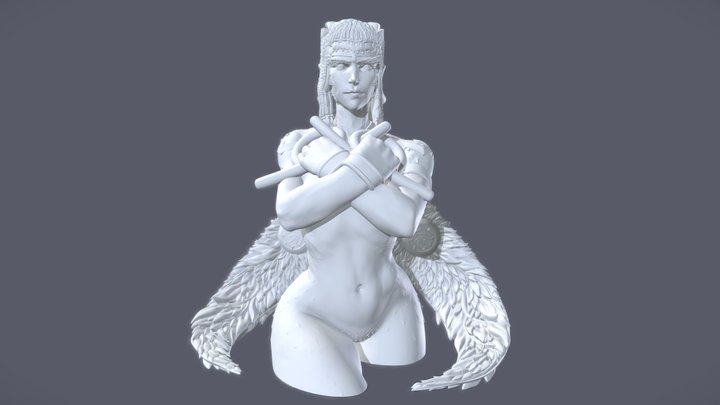 Lilith Posed 3D Model