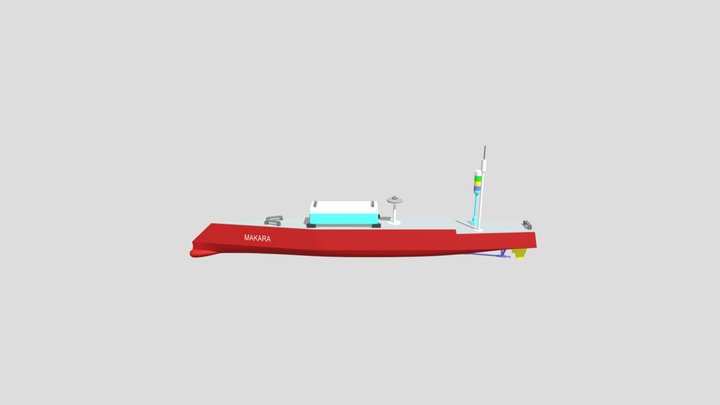 Makara_ONRT_ Hull 3D Model