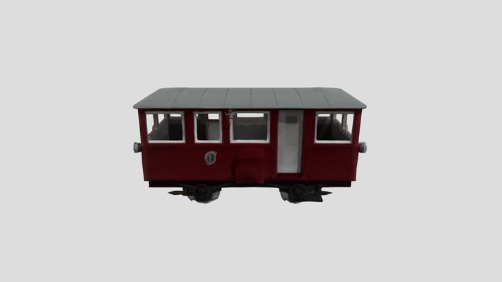 Railcar Уа 3D Model