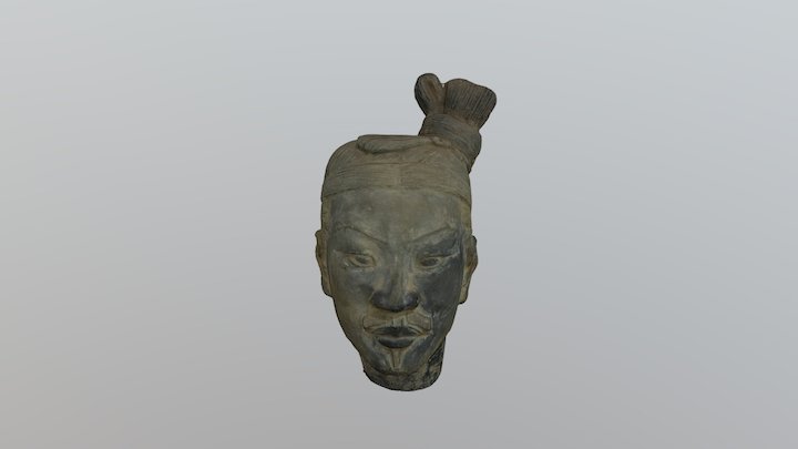 Terracotta Warior Head 3D Model