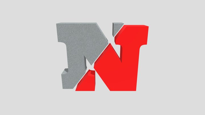 letter N 3D Model