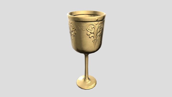 Goblet (Game Ready) 3D Model