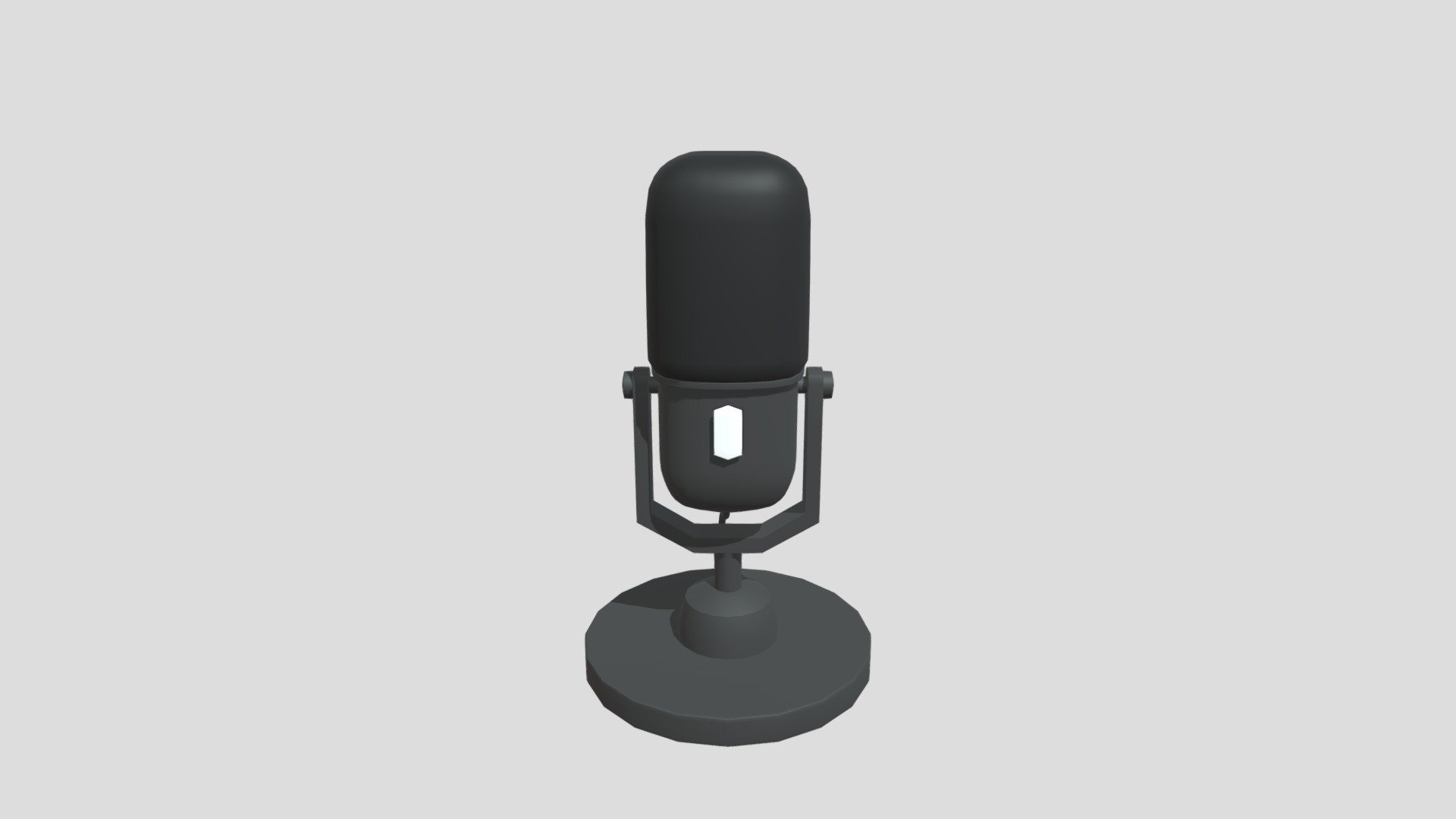 Microphone 3D model by wnnnearth [35a3484] Sketchfab