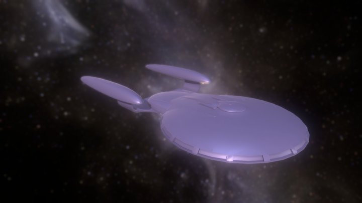 Exodus Class Multimission Deep Space Explorer 3D Model