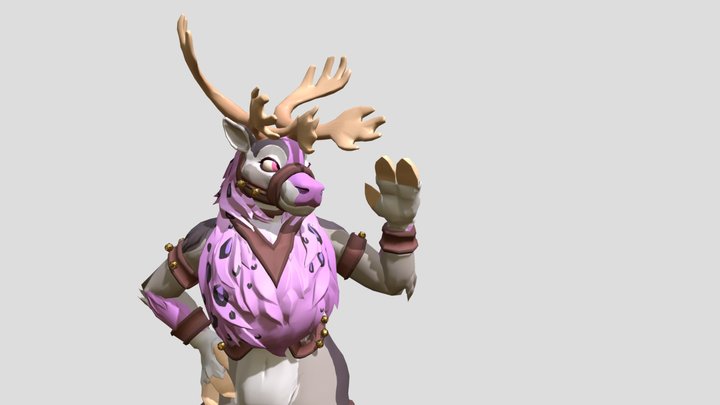 Royalbou, Full Model Commission 3D Model