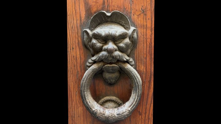 Siena - Door Knocker 5: Dwarf (Scaniverse) – Free 3D Model STL