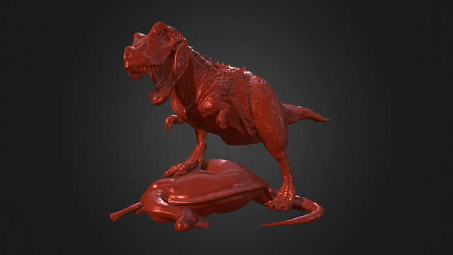 T-rex Ver.2 3D Model