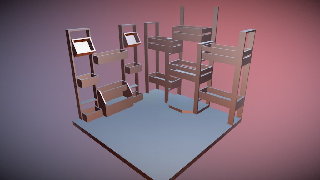 shelves Display 2x2