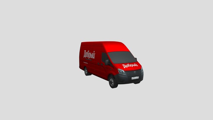 GAZelle Next - Dobry 3D Model