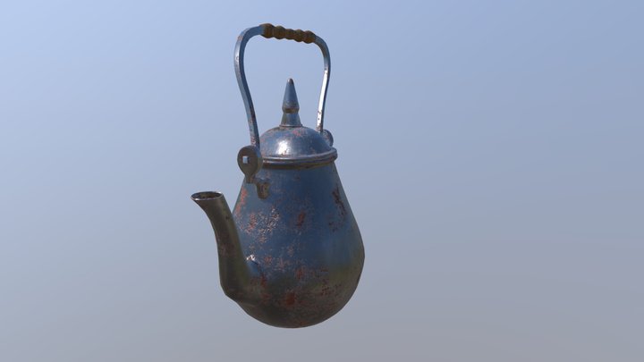 Kettle Iron 3D Model