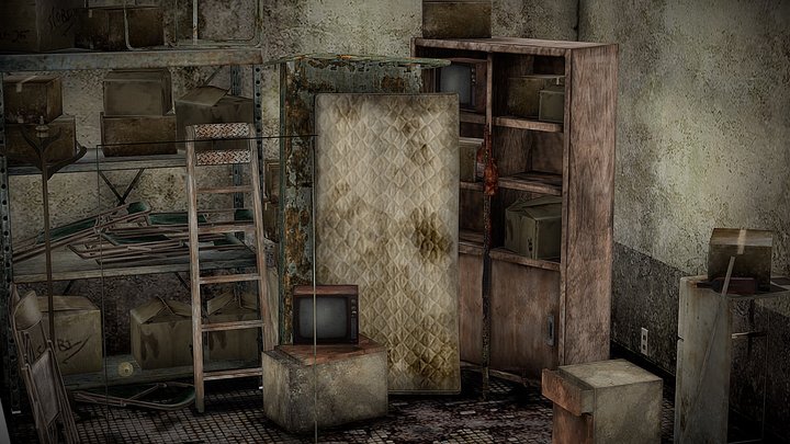 Utility room-Slient hill – Modello 3D gratuito STL