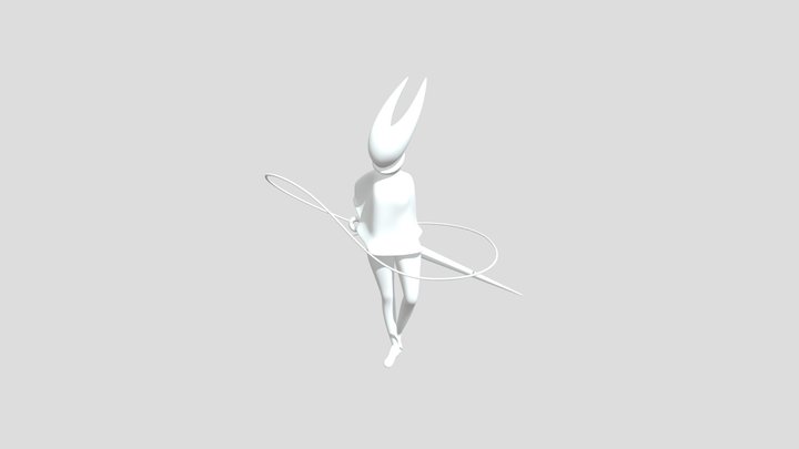 hornet-hollow-knight-silksong 3D Model