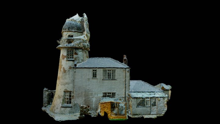 Lighthouse Decimated High 3D Model