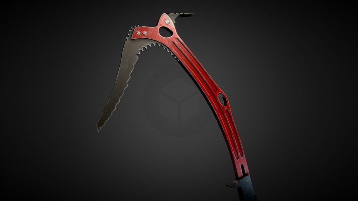 Ice Axe 3D Model