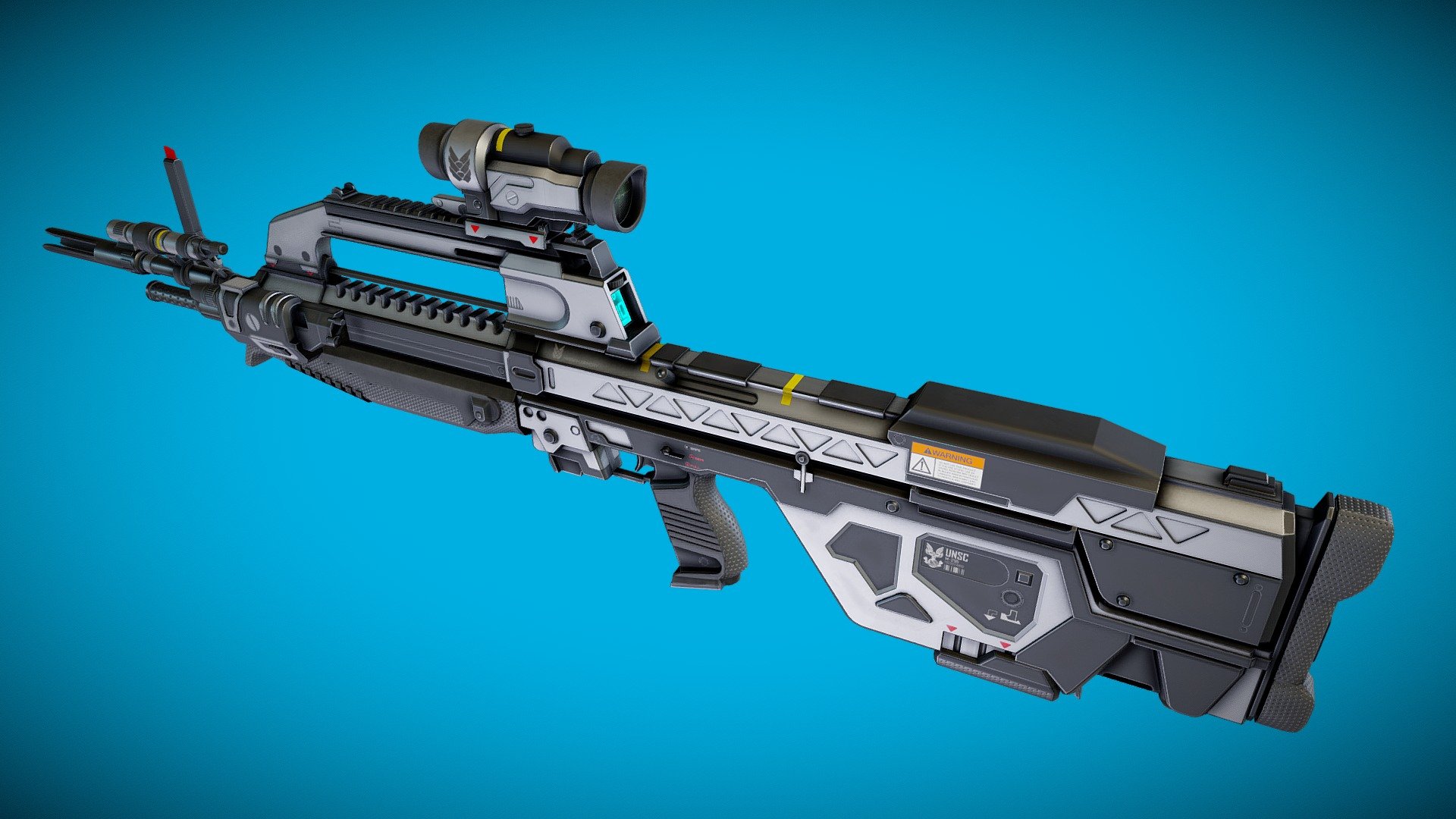 Halo Reach Battle Rifle Concept