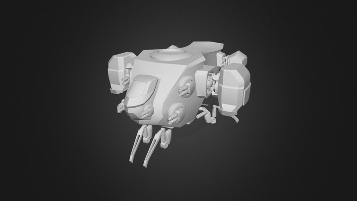 Cargo shuttle 3D Model