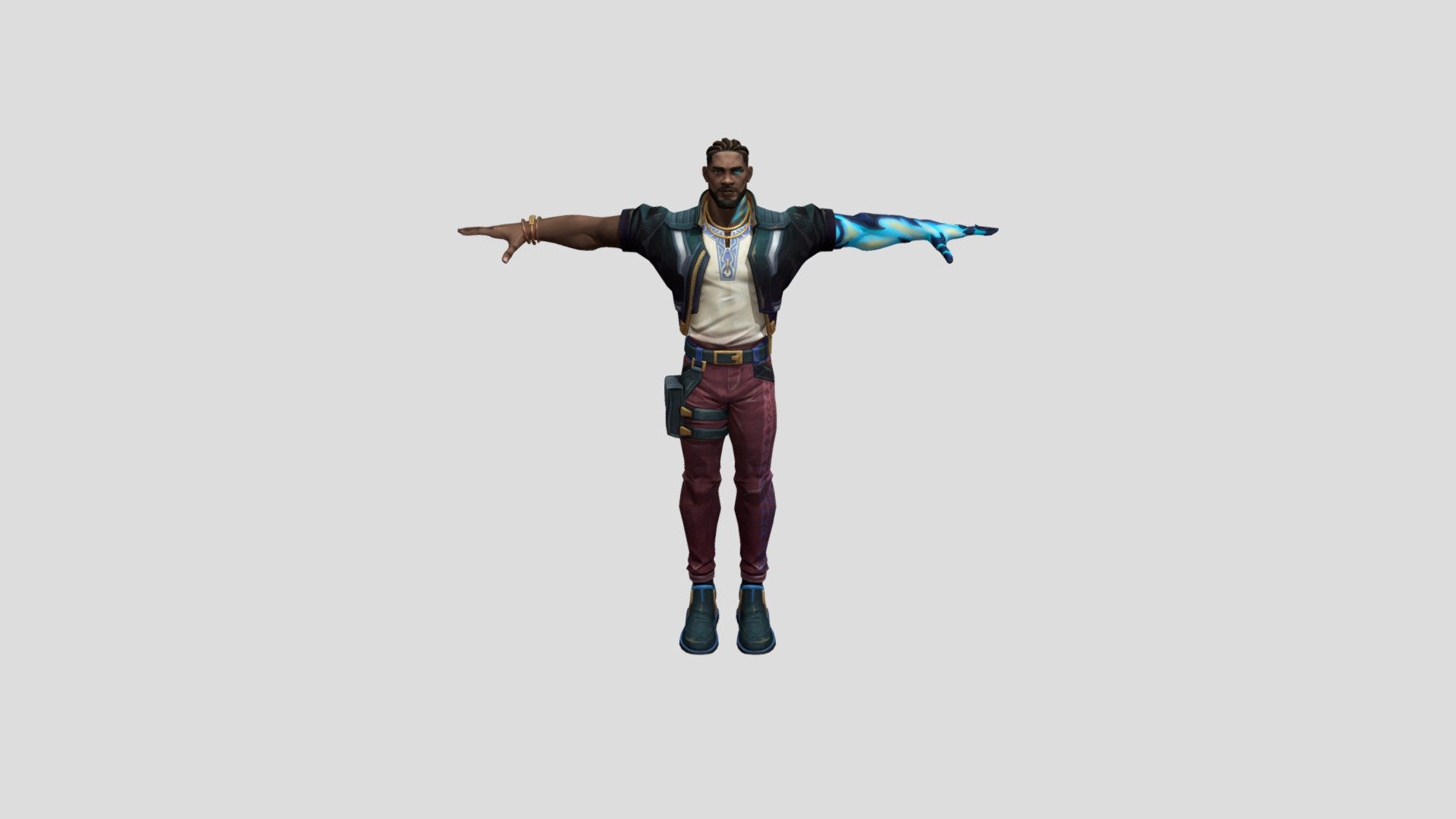 Veto (T-pose) - Download Free 3D model by BojanV06 [35a9c49] - Sketchfab
