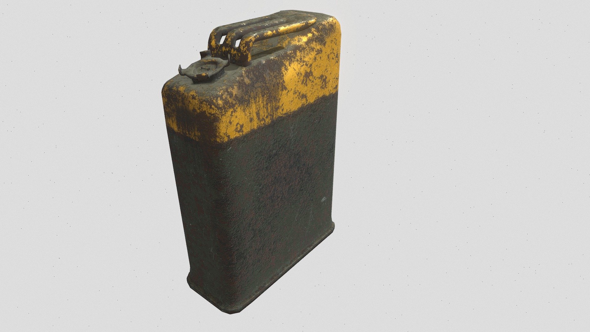 Gas Canister Game Asset Download Free 3D model by Fahd Sultan