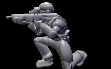soldado 3D Model