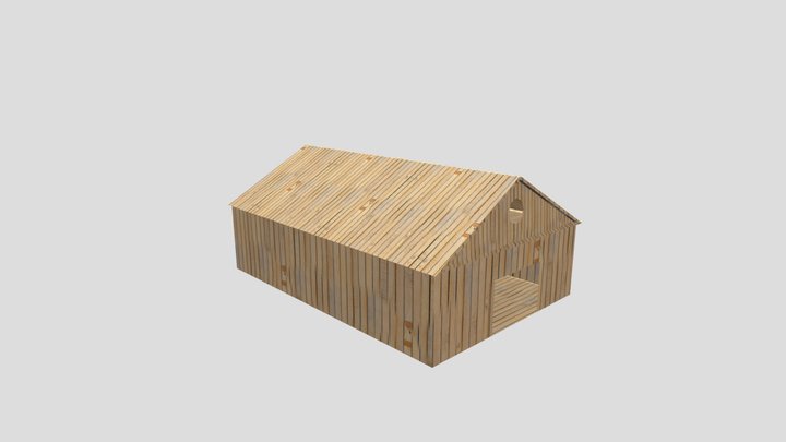 Barn: A Free 3D Model for You 3D Model