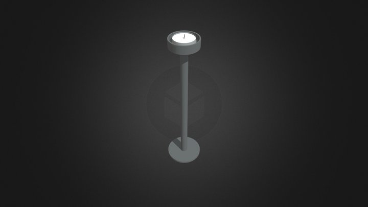 Tea Light with Stand – Modelo 3D gratuito STL