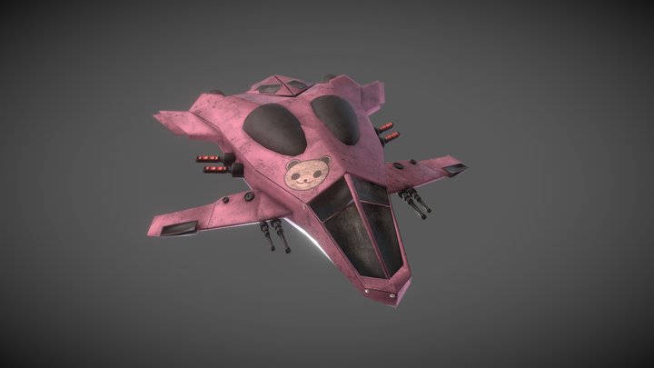 spaceship 3D Model