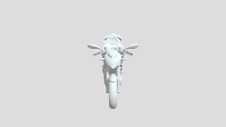 Ducati Streetfighter 2011 – Kostenloses 3D-Modell STL