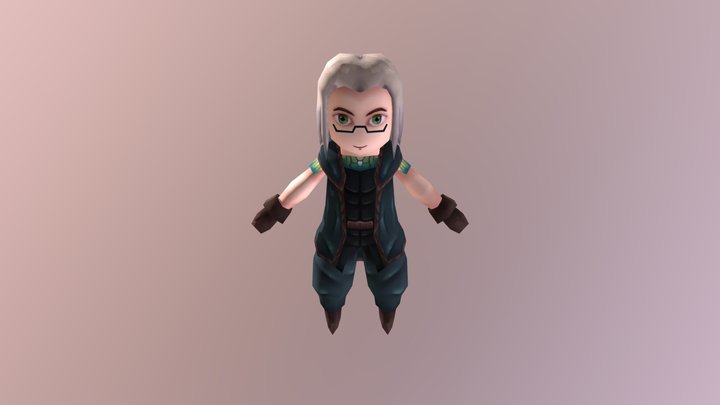 KnightCore: Warlock 3D Model