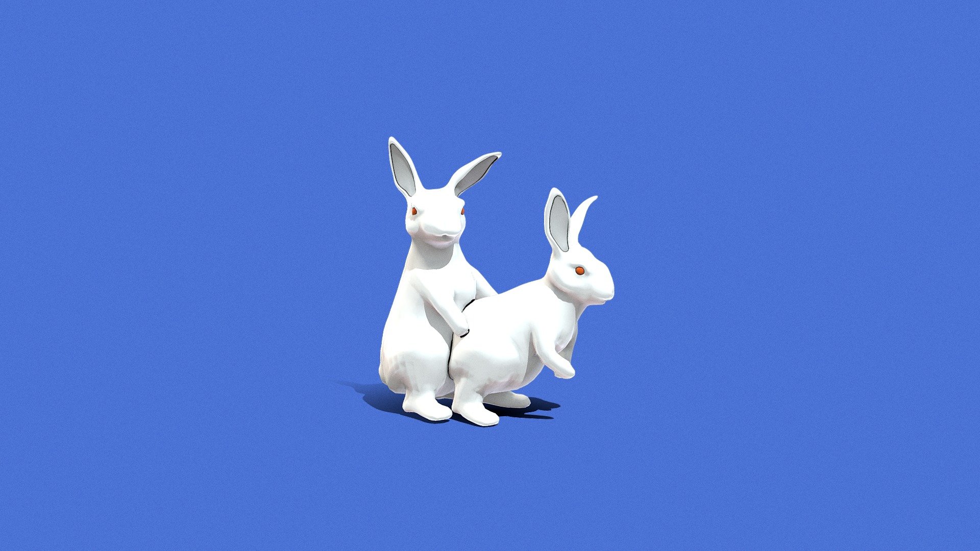 FR2 Fxxking Rabbits 2 - 3D model by 9noji9453 [35af54d] - Sketchfab