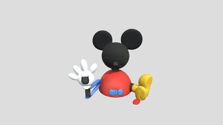 Clubhouse Icon 3D Model