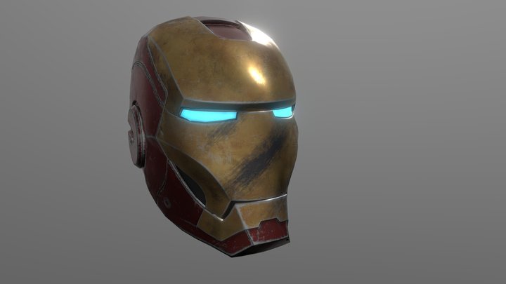 Iron-man-helmet 3D Model