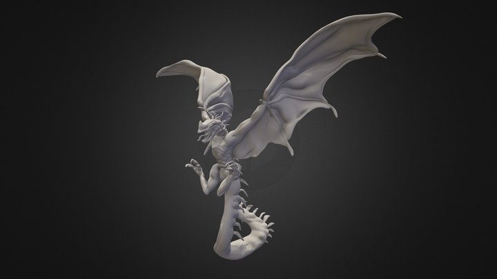 "Tarkos" Miniature - "Tsukuyumi: Full Moon Down" 3D Model