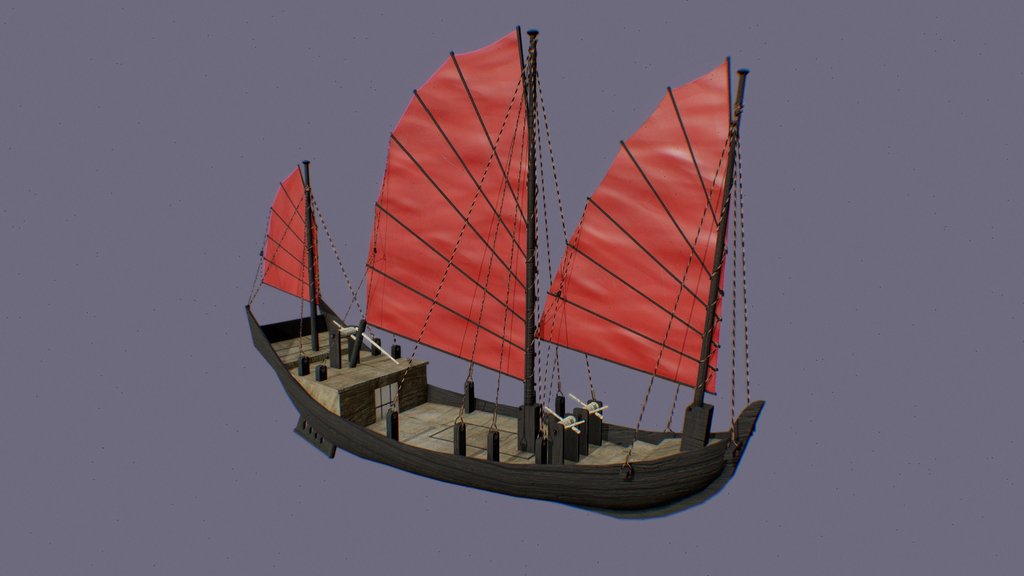Chinese Junk Ship