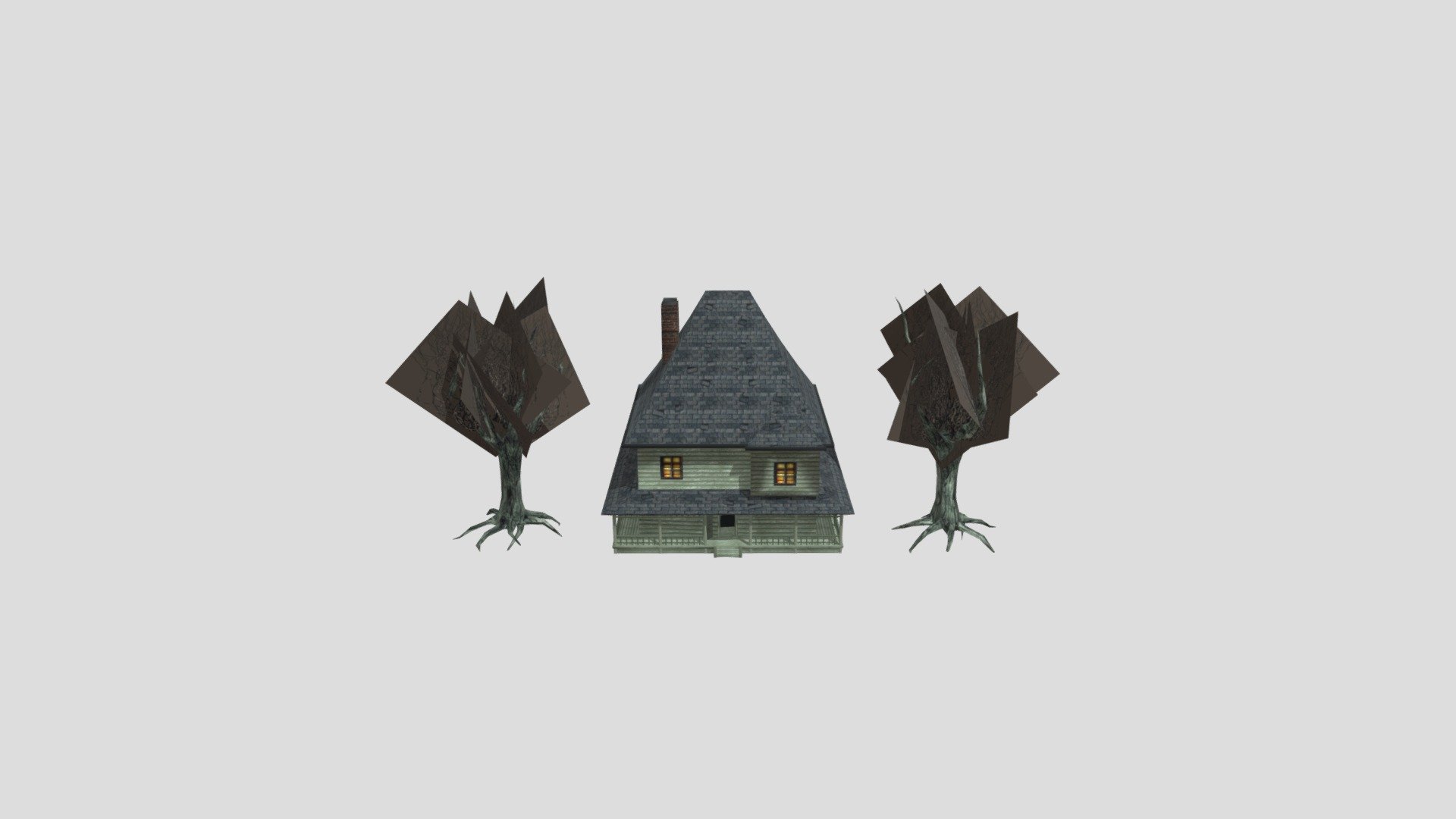 Monster House - Download Free 3D model by chicosantossaraiva
