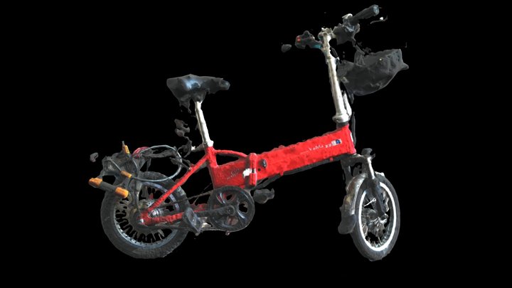 bicicleta electrica Fbx3 3D Model