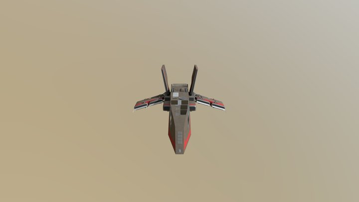 HWK-290 "The Moldy Crow" 3D Model