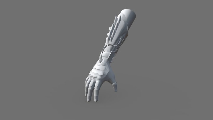 Gauntlet 3D Model