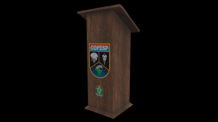 Púlpito COPESP 3D Model