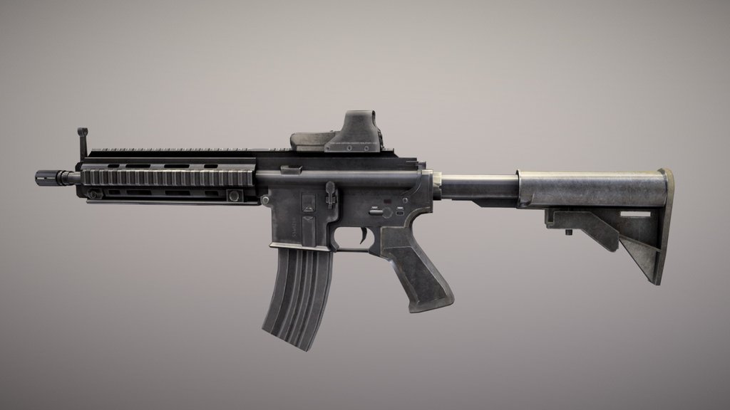 Modern Weapons - A 3D model collection by bsp - Sketchfab