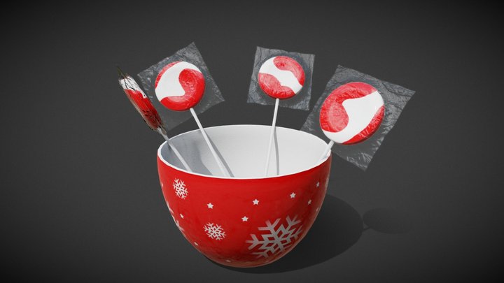 #3December - Candy 3D Model