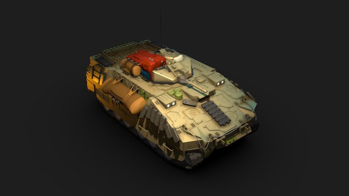 IFV Tank 3D Model