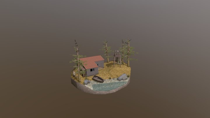 3D1 Diorama Retake 3D Model
