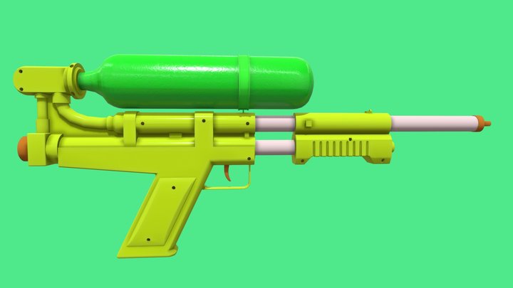 Water gun 3D Model