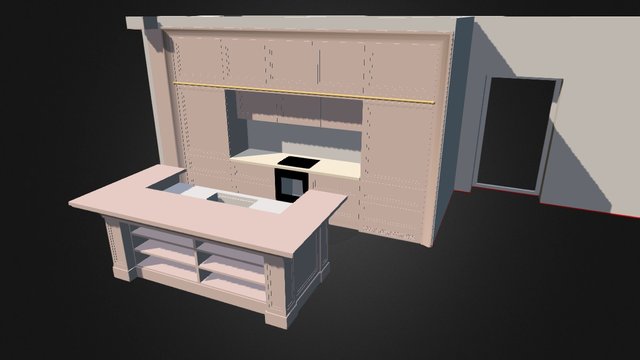Edvino virtuve 3D Model