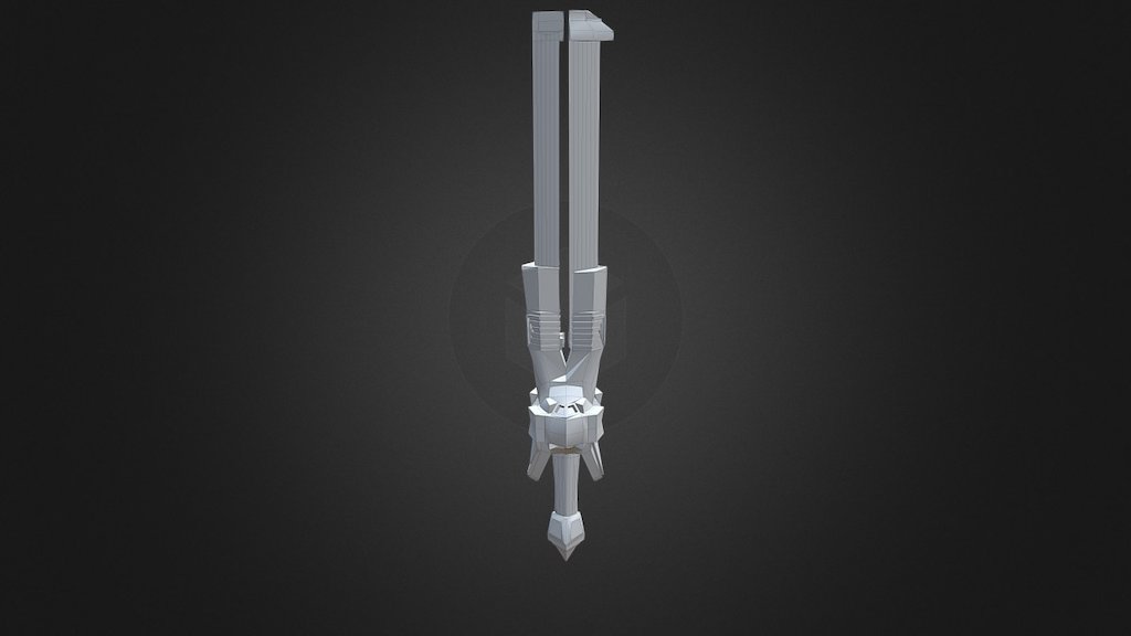 Railgun Sword - 3D model by JellyBlade [35ba0d1] - Sketchfab