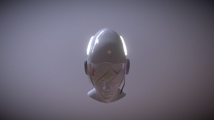 Helm für Introvertierte 3D Model