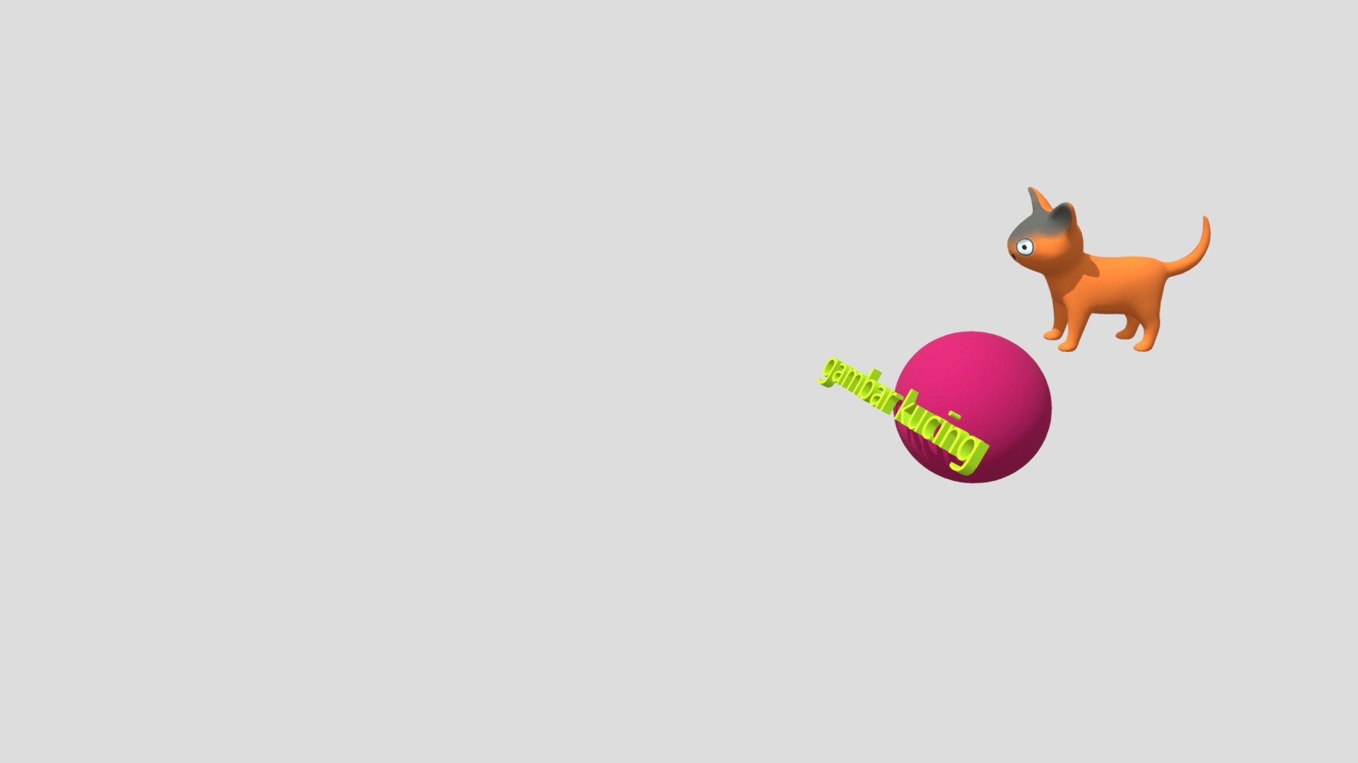Gambar Kucing - Download Free 3D model by miantoglovess [35bba75