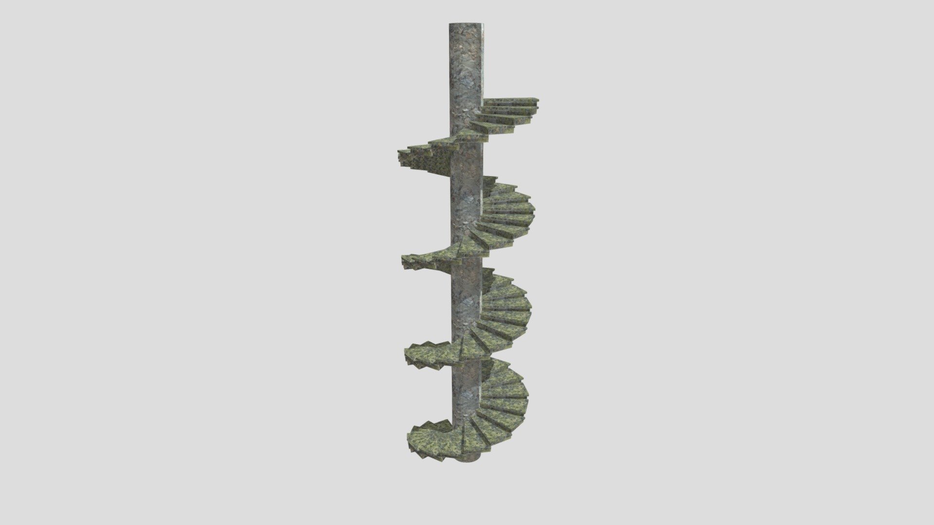 Old stone spiralstairs